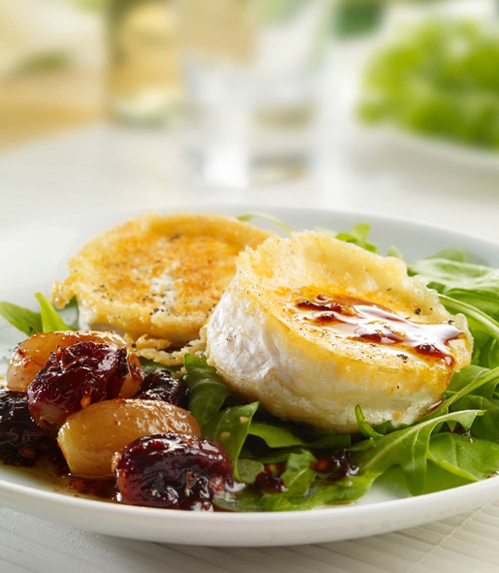 Goats Cheese with Grape Chutney Goats Cheese with Grape Chutney