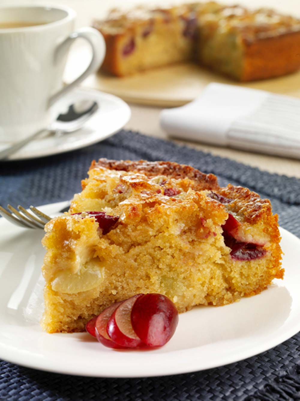 Grape and Citrus Cake